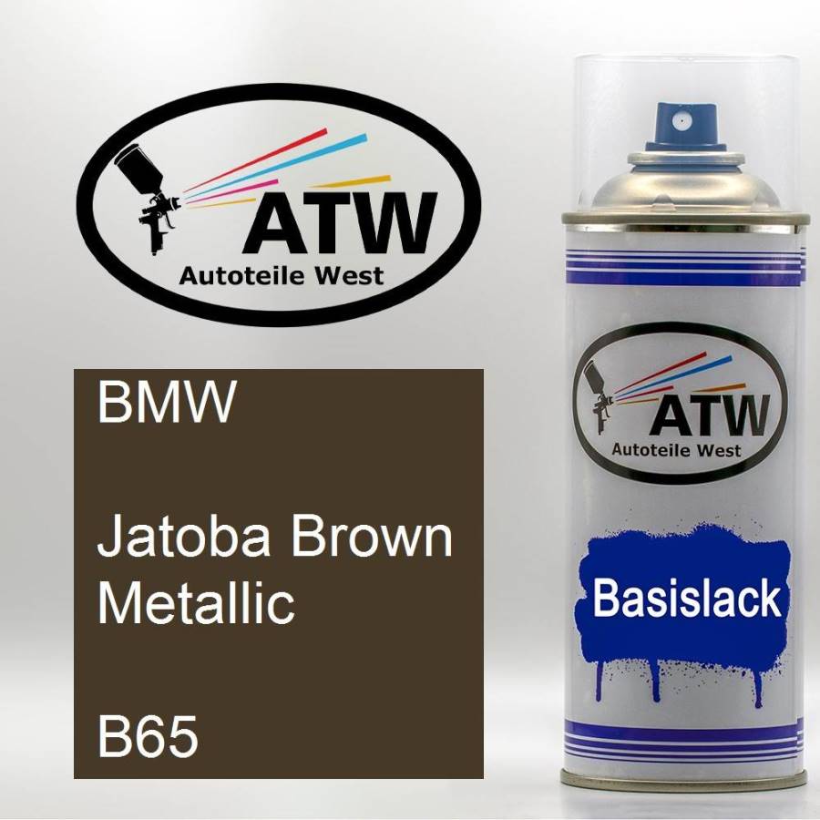 BMW, Jatoba Brown Metallic, B65: 400ml Sprühdose, von ATW Autoteile West.